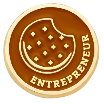 Brownie Cookie Entrepreneur Family Pin - Year 1